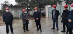 區(qū)委常委、副區(qū)長吳志平，副區(qū)長張軼督查物流園項目、雙益二期項目復(fù)工情況